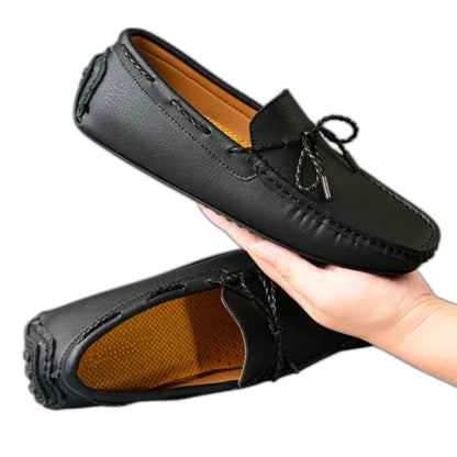 Breathable Leather Loafers - ASCENDÉ PARIS